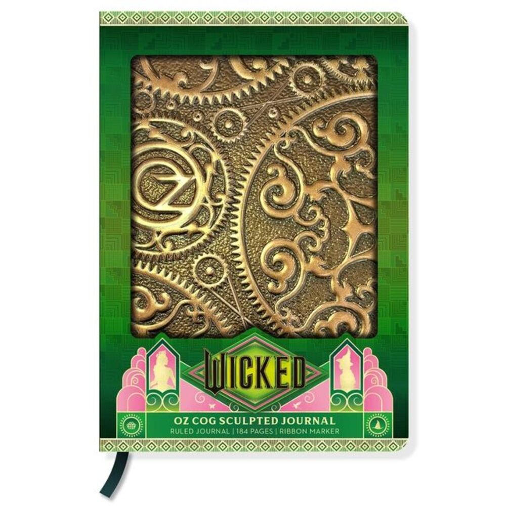 Wicked: Oz Cogs Sculpted Journal -- Insight Editions